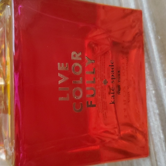 New w/out box never used KATE SPADE LIVE COLORFULLY beautiful bow 🎀 bottle - Picture 3 of 8